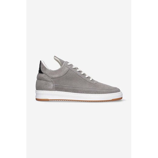 Filling Pieces sneakersy zamszowe Low Top Suede 25122791002 kolor szary ze sklepu ANSWEAR.com w kategorii Buty sportowe męskie - zdjęcie 166183419