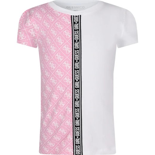 Guess T-shirt | Regular Fit ze sklepu Gomez Fashion Store w kategorii Bluzki dziewczęce - zdjęcie 166187877