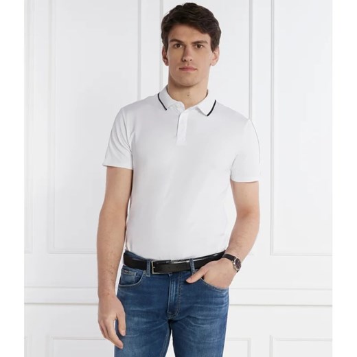 GUESS Polo PAUL PIQUE TAPE | Slim Fit ze sklepu Gomez Fashion Store w kategorii T-shirty męskie - zdjęcie 166187939