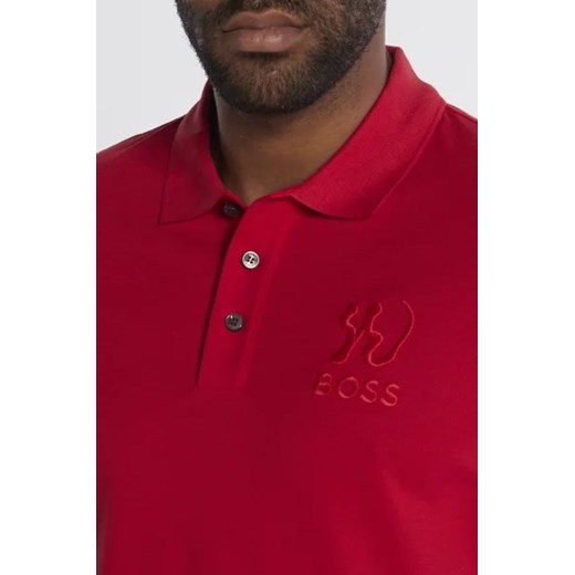 BOSS HUGO t-shirt męski czerwony 