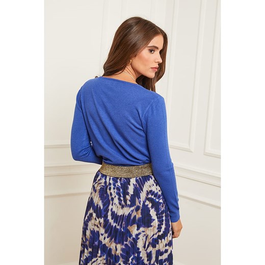 Soft Cashmere Sweter w kolorze niebieskim Soft Cashmere 34/36 okazja Limango Polska