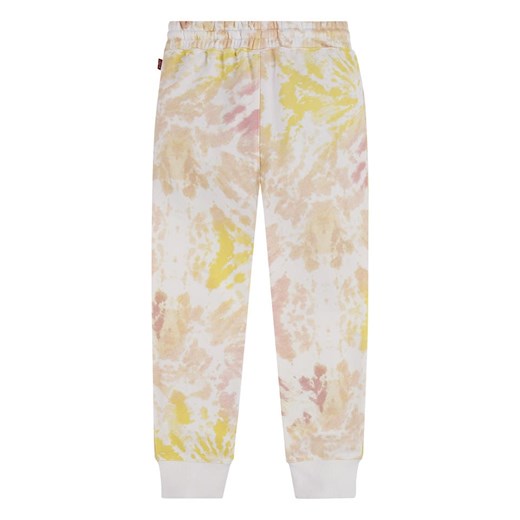 Levi's Kids Spodnie dresowe w kolorze biało-żółtym 158 wyprzedaż Limango Polska
