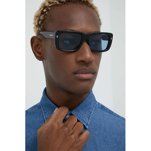 Burberry okulary przeciwsłoneczne JARVIS męskie kolor czarny 0BE4376U ze sklepu PRM w kategorii Okulary przeciwsłoneczne męskie - zdjęcie 166191085