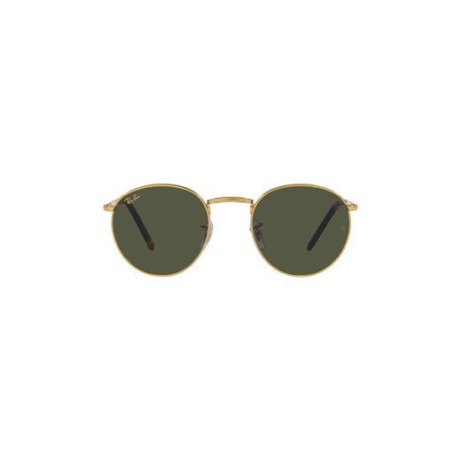 Ray-Ban okulary przeciwsłoneczne New Round 0RB3637.002/G147 kolor złoty 50 promocja PRM