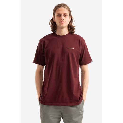 thisisneverthat t-shirt bawełniany DSN-Logo Tee kolor czerwony z nadrukiem TN221TTSST01-WHITE ze sklepu PRM w kategorii T-shirty męskie - zdjęcie 166191119