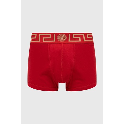 Versace bokserki męskie kolor czerwony AU10026 A232741 ze sklepu PRM w kategorii Majtki męskie - zdjęcie 166191645