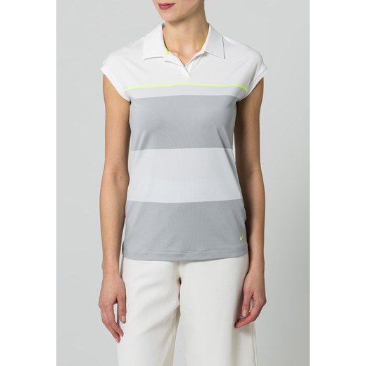 Nike Golf SUNSET  Koszulka polo white zalando szary mat