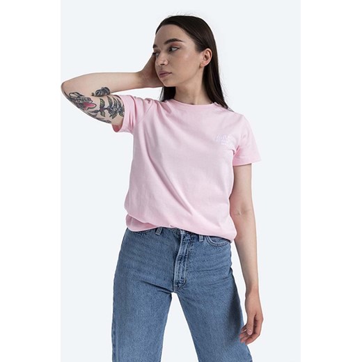 A.P.C. t-shirt bawełniany Denise kolor różowy COEAV.F26842-WHITE ze sklepu PRM w kategorii Bluzki damskie - zdjęcie 166191728