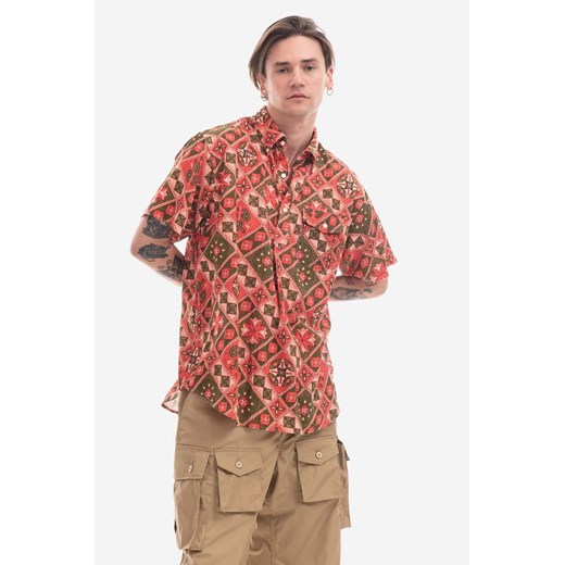 Engineered Garments koszula bawełniana męska regular z kołnierzykiem button-down 22S1A001-ET002 ze sklepu PRM w kategorii Koszule męskie - zdjęcie 166192457