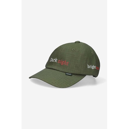 Manastash czapka z daszkiem kolor zielony z aplikacją 7923174006-414 ze sklepu PRM w kategorii Czapki z daszkiem damskie - zdjęcie 166193145