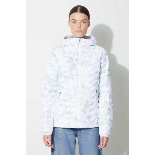 Columbia kurtka damska kolor biały przejściowa ze sklepu PRM w kategorii Kurtki damskie - zdjęcie 166193218