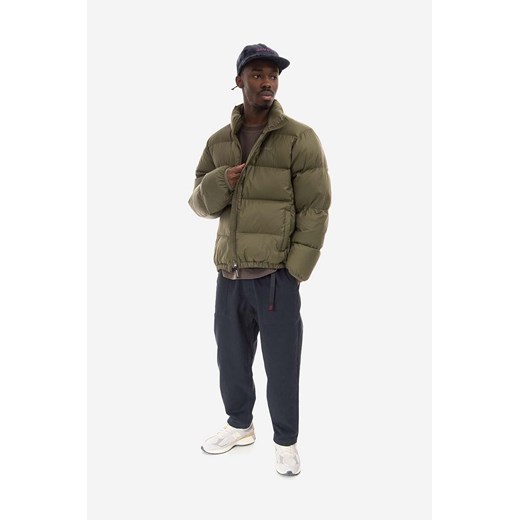 Gramicci kurtka puchowa Down Puffer Jacket męska kolor zielony zimowa Gramicci XL PRM