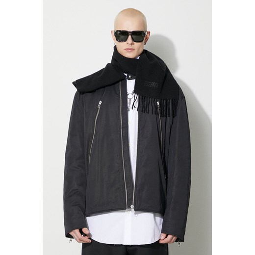 MM6 Maison Margiela kurtka Sportsjacket męska kolor czarny zimowa oversize S62AN0109 ze sklepu PRM w kategorii Kurtki męskie - zdjęcie 166193658