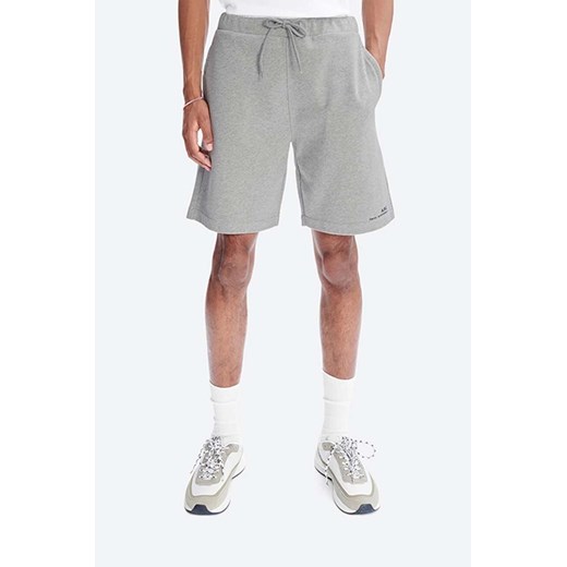 A.P.C. szorty bawełniane Item Short kolor szary COEAS.H10148-DARKNAVY M wyprzedaż PRM