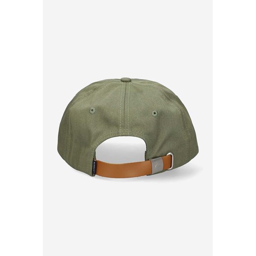 Lacoste czapka z daszkiem kolor zielony z aplikacją RK4711-031 Lacoste ONE okazja PRM
