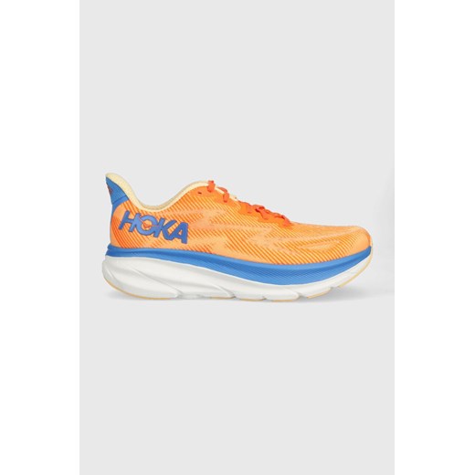 Hoka buty do biegania Clifton 9 kolor pomarańczowy 1127895 ze sklepu PRM w kategorii Buty sportowe męskie - zdjęcie 166195078