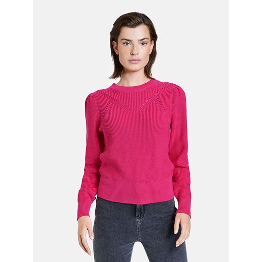 TAIFUN Sweter w kolorze różowym ze sklepu Limango Polska w kategorii Swetry damskie - zdjęcie 166198499