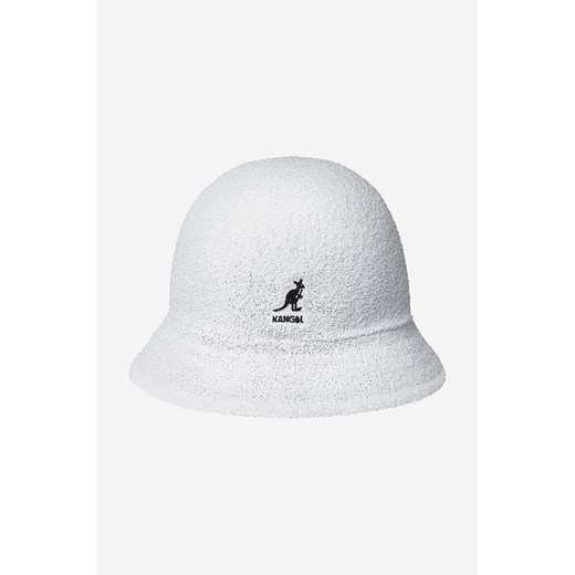 Kangol kapelusz dwustronny kolor biały K3555.WHITE/BLACK-WHITE/BLCK ze sklepu ANSWEAR.com w kategorii Kapelusze męskie - zdjęcie 166202197