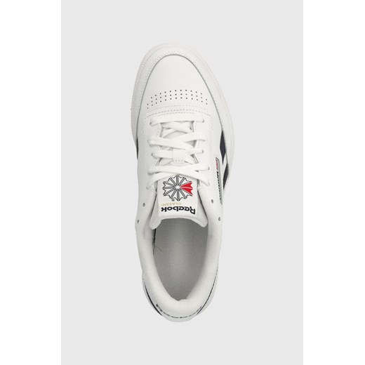 Reebok sneakersy skórzane kolor biały Reebok 44.5 wyprzedaż ANSWEAR.com