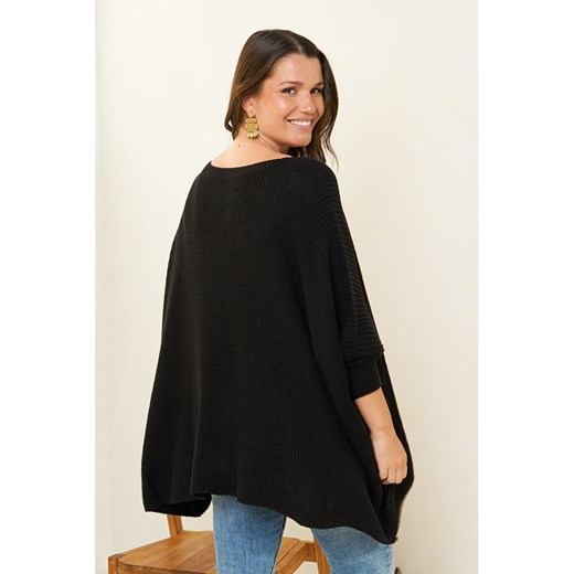 Curvy Lady Sweter w kolorze czarnym Curvy Lady 44/46 promocja Limango Polska