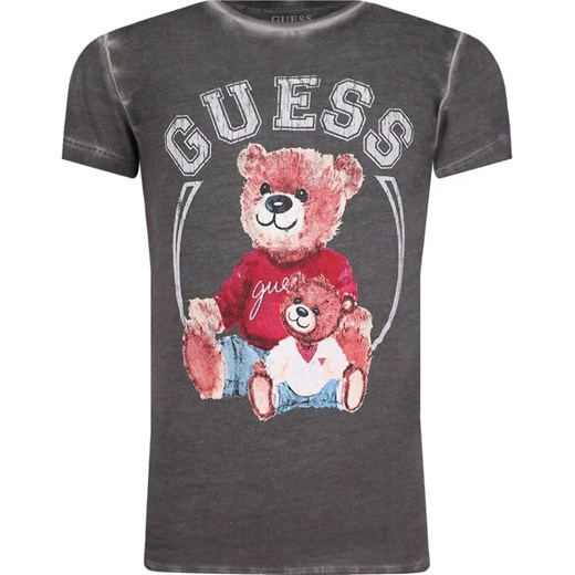 Guess T-shirt | Regular Fit ze sklepu Gomez Fashion Store w kategorii Bluzki dziewczęce - zdjęcie 166211707
