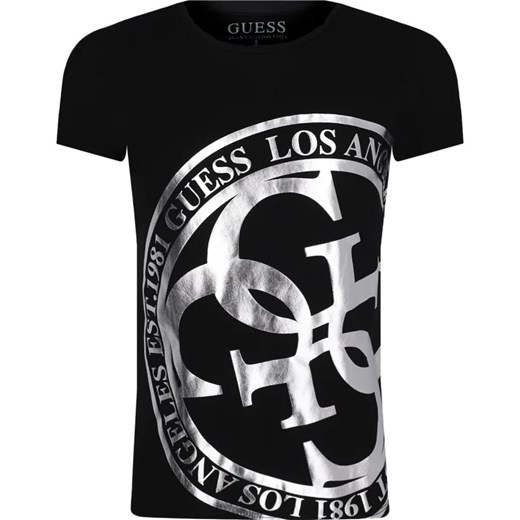 Guess T-shirt | Regular Fit ze sklepu Gomez Fashion Store w kategorii Bluzki dziewczęce - zdjęcie 166211715