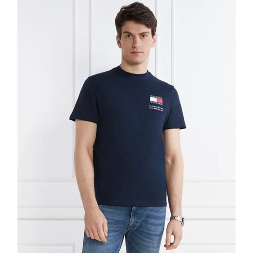 Tommy Jeans t-shirt męski casualowy z krótkim rękawem 