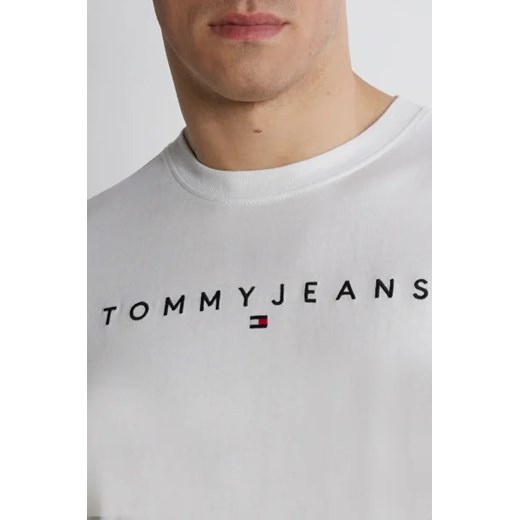 Tommy Jeans T-shirt LINEAR LOGO TEE EXT | Regular Fit Tommy Jeans XXXL promocyjna cena Gomez Fashion Store