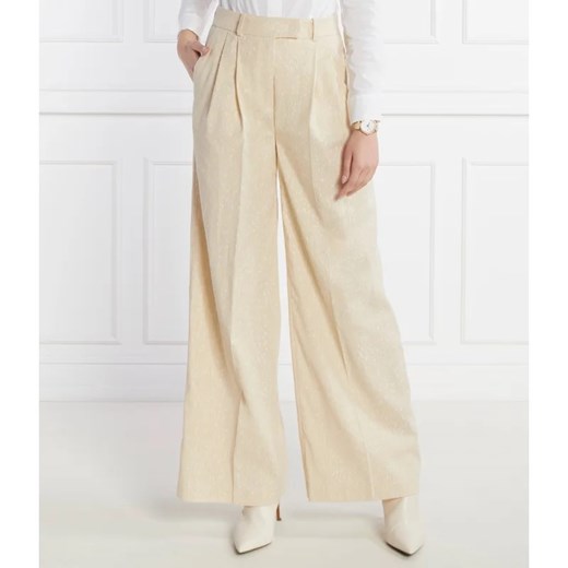 BOSS BLACK Spodnie Tacama1 | flare fit ze sklepu Gomez Fashion Store w kategorii Spodnie damskie - zdjęcie 166212588