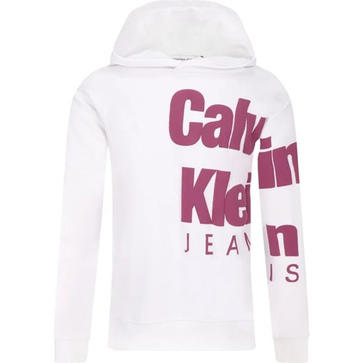 Bluza chłopięca Calvin Klein biała 