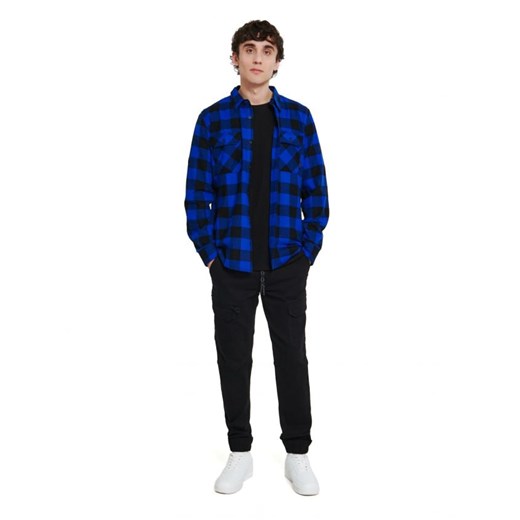 Cropp - Czarne joggery z kieszeniami cargo - czarny Cropp 30 Cropp