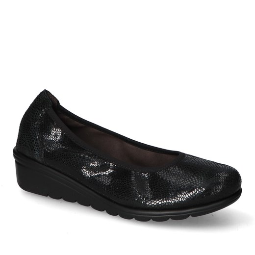 Półbuty Caprice 9-22101-41/010 Czarne lico ze sklepu Arturo-obuwie w kategorii Półbuty damskie - zdjęcie 166216658