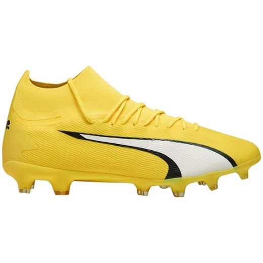 Buty piłkarskie Puma Ultra Pro FG/AG M 107422 04 żółte ze sklepu ButyModne.pl w kategorii Buty sportowe męskie - zdjęcie 166220507