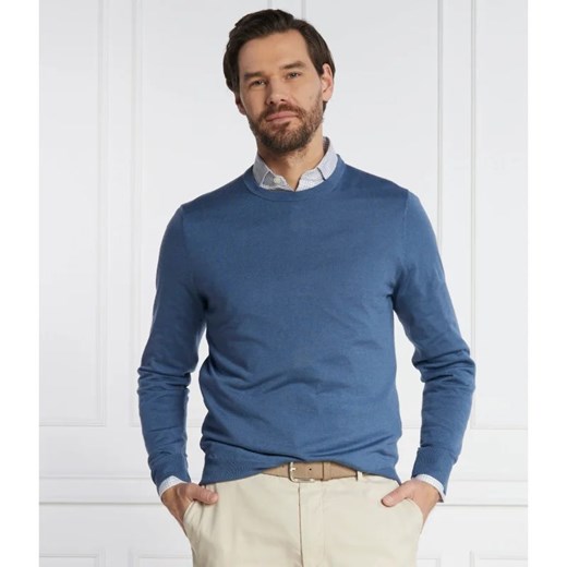 Hackett London Wełniany sweter | z dodatkiem jedwabiu ze sklepu Gomez Fashion Store w kategorii Swetry męskie - zdjęcie 166221645