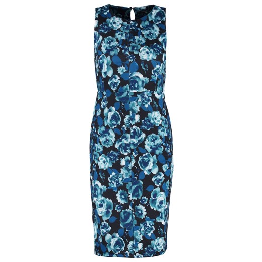 Dorothy Perkins Sukienka letnia teal zalando niebieski abstrakcyjne wzory