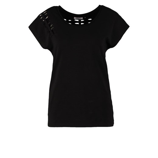 ONLY ONLMAVI Tshirt basic black zalando czarny abstrakcyjne wzory