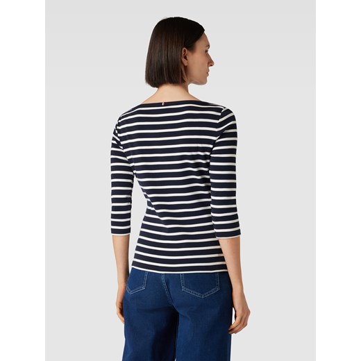 Bluzka damska Tommy Hilfiger bawełniana z długimi rękawami z okrągłym dekoltem casual 