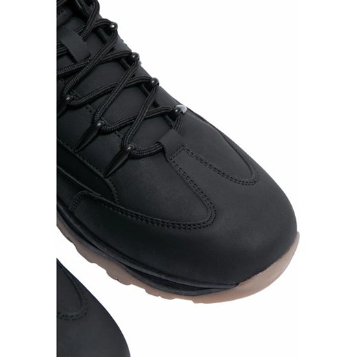 Czarne buty trekkingowe męskie BIG STAR sportowe sznurowane 