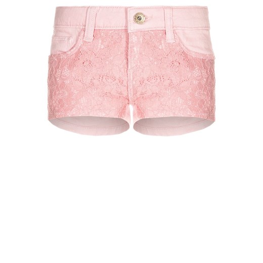 Guess Szorty jeansowe spring pink zalando rozowy abstrakcyjne wzory