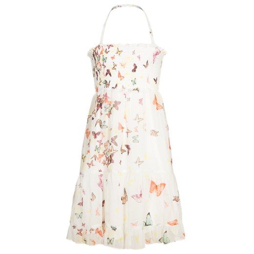 Guess Sukienka letnia multicolor/white/pink zalando bezowy abstrakcyjne wzory