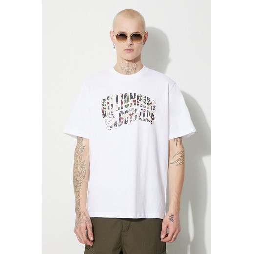 Billionaire Boys Club t-shirt bawełniany Duck Camo Arch męski kolor biały z nadrukiem B23443 ze sklepu PRM w kategorii T-shirty męskie - zdjęcie 166246018