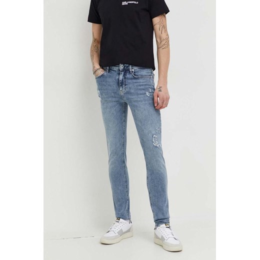 Karl Lagerfeld Jeans jeansy męskie ze sklepu ANSWEAR.com w kategorii Jeansy męskie - zdjęcie 166249916
