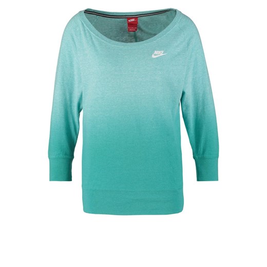Nike Sportswear Bluzka z długim rękawem light aqua/light retro/white zalando turkusowy abstrakcyjne wzory