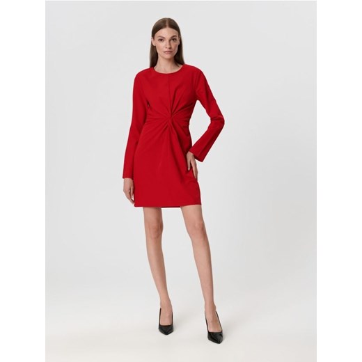 Sinsay - Sukienka mini - czerwony ze sklepu Sinsay w kategorii Sukienki - zdjęcie 166258055