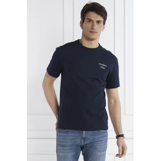 T-shirt męski niebieski Tommy Jeans 