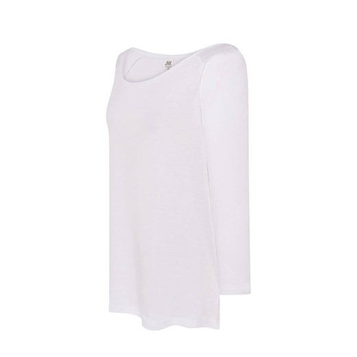 Bluzka damska JK Collection biała z bawełny 