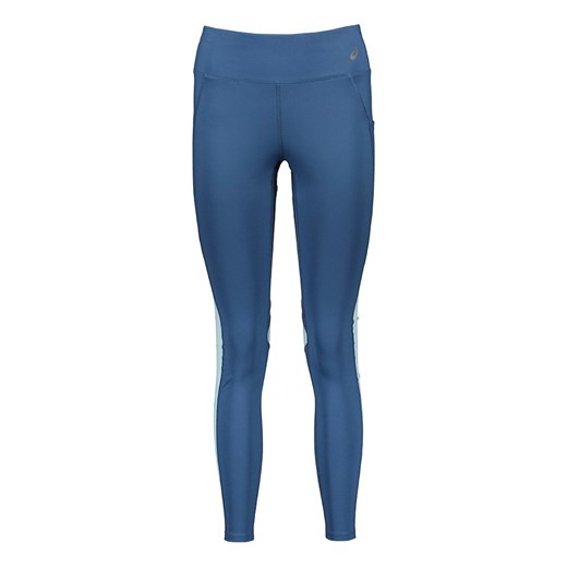 asics Legginsy sportowe w kolorze niebieskim ze sklepu Limango Polska w kategorii Spodnie damskie - zdjęcie 166264479