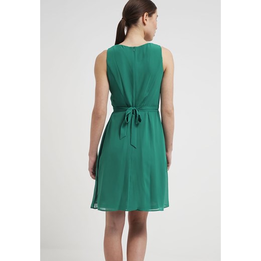 ESPRIT Collection Sukienka koktajlowa amazing green zalando niebieski bez wzorów/nadruków