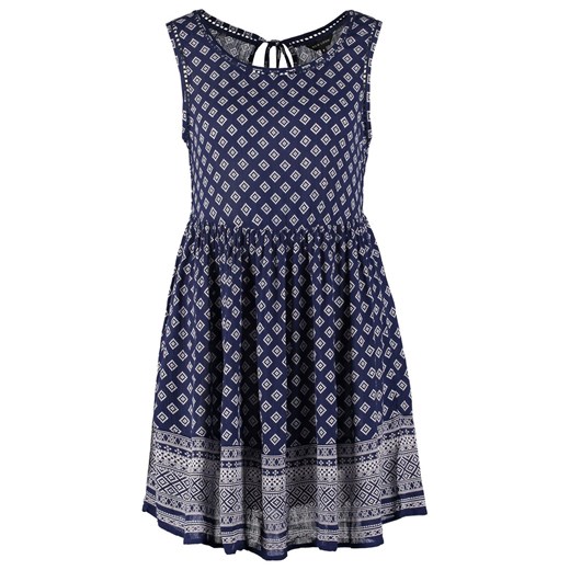 New Look AMARIS Sukienka letnia blue pattern zalando szary krótkie