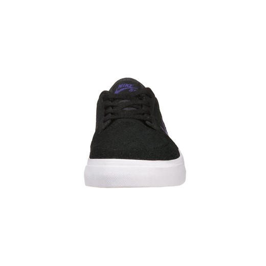 Nike SB PORTMORE Tenisówki i Trampki black/purple/white zalando czarny sznurowane